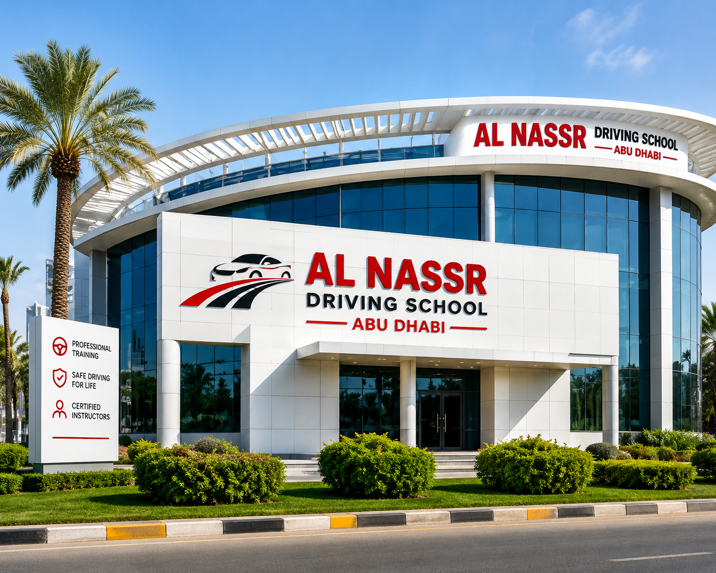 al nassr driving school Abu dhabi